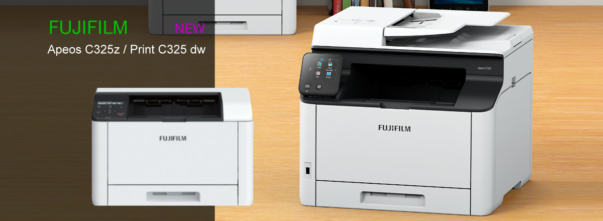 FUJIFILM  Apeos C325dw | C325z 發表新一代平價高規彩色S-LED印表機